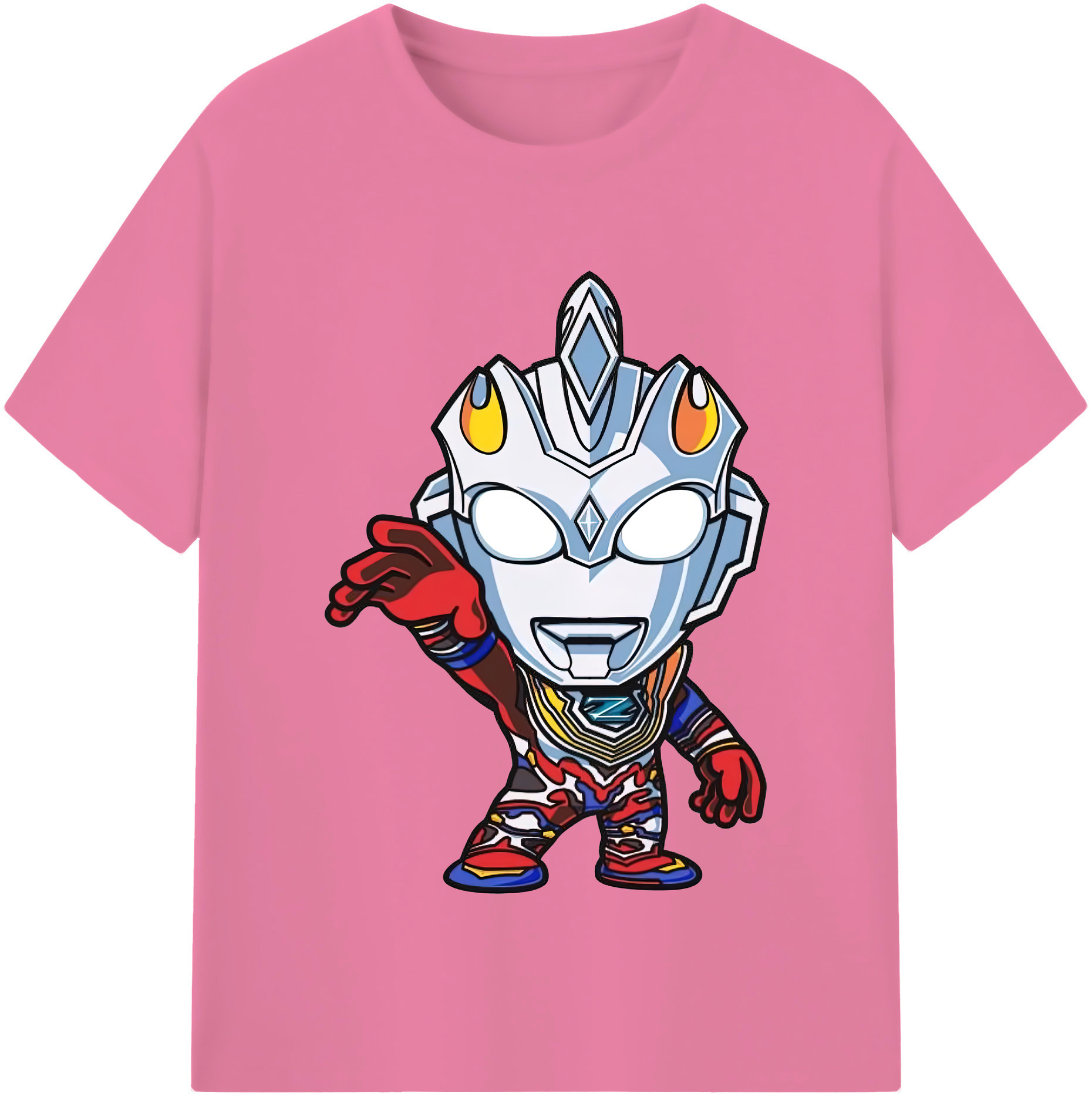 （画像用） ウルトラマン Ultraman 綿100％半袖Tシャツ（フロントプリント）